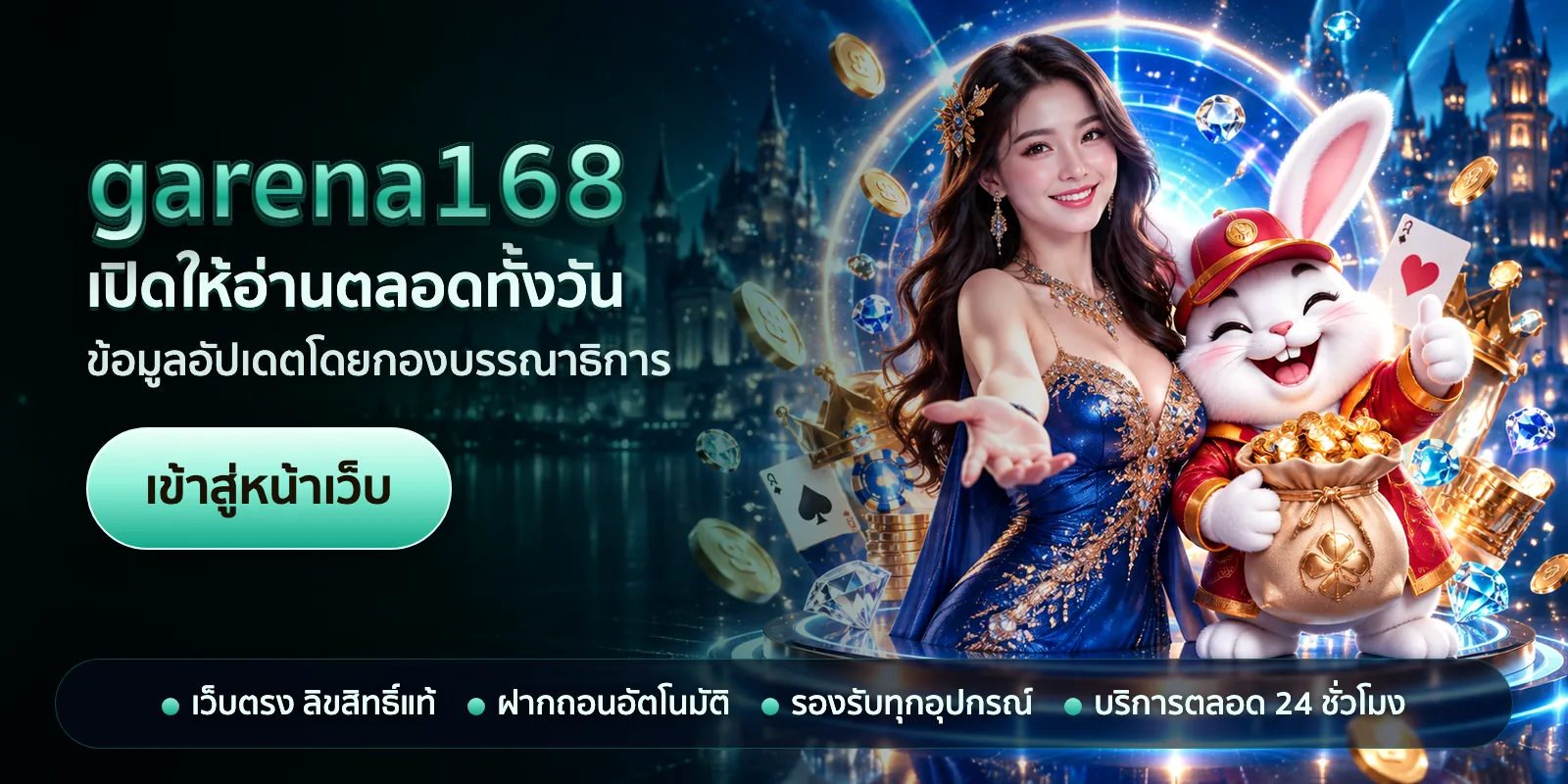 ภาพหัวเรื่องของ garena168 ชุดที่ 1 — เปิดให้อ่านตลอดทั้งวัน